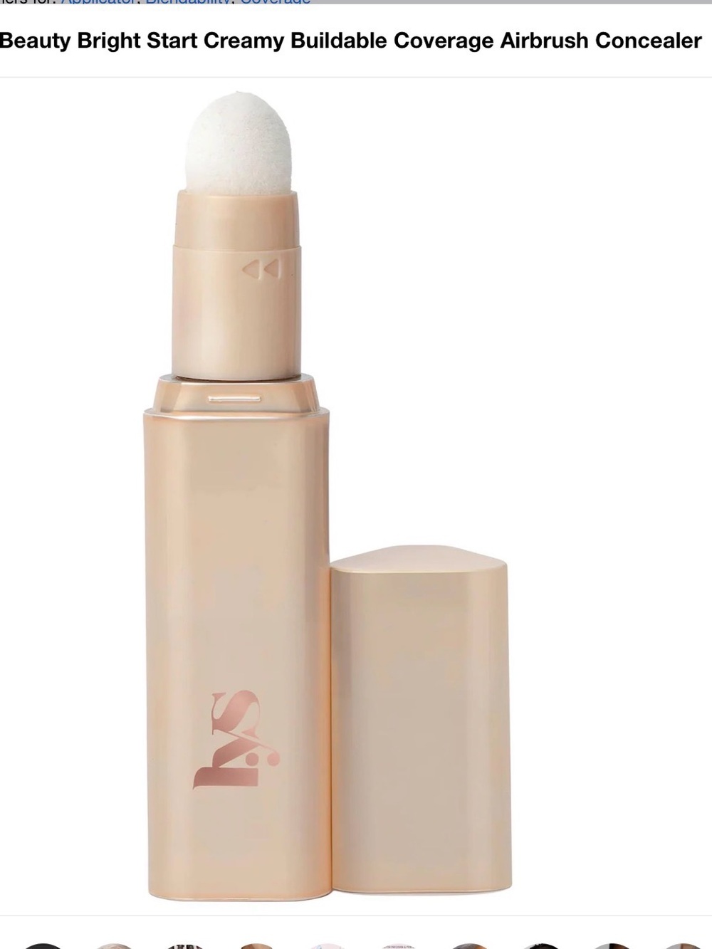 lys Bright Start Airbrush Concealer LN6